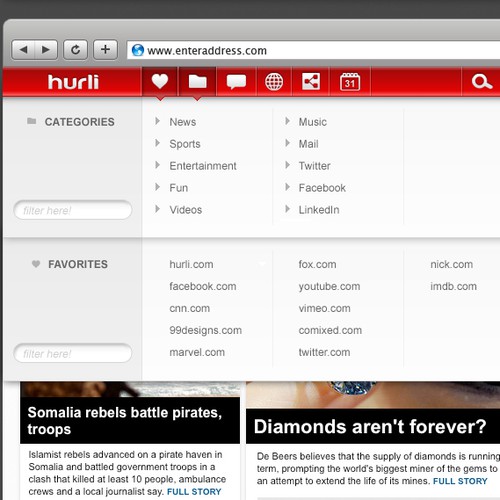 hurli Toolbar