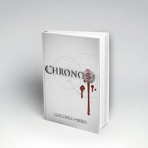 Design front cover for "CHRONOS" book