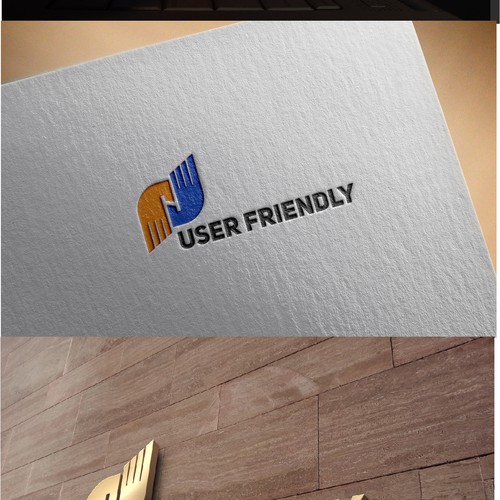 bold logo concept for community ,friendly, techy 