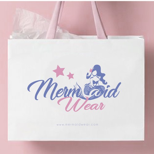 "Mermaid Wear"  Logotype.