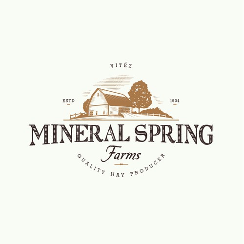 Logo for hay farm