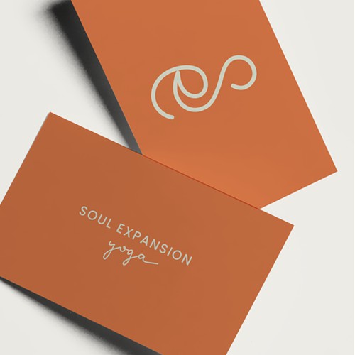 Minimalist Yoga Monogram Logo