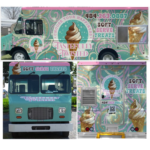 Truck wrap design