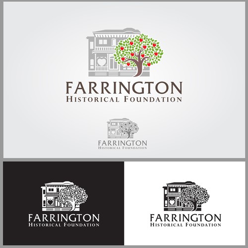Logo re-design for historic house and non-profit foundation