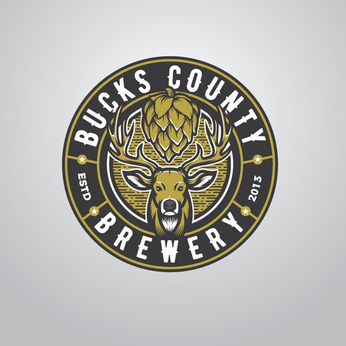logo for buck county brewery