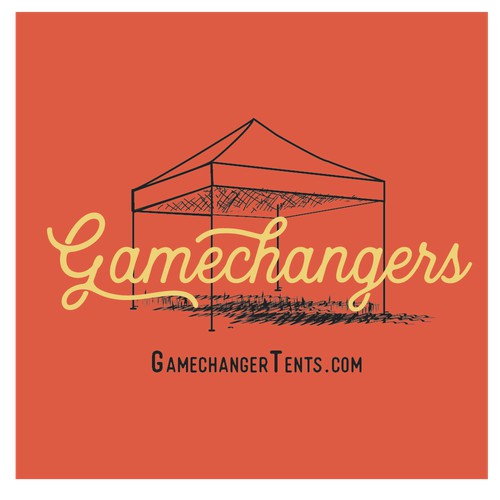 Logo concept for GameChanger Tents