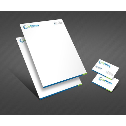 New business card and electronic letterhead for a Human Resources Consulting Business