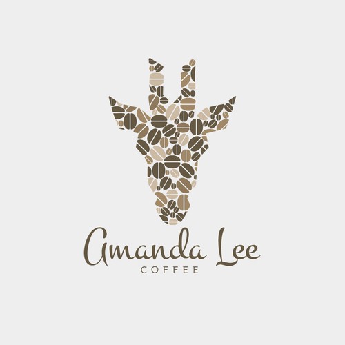 Coffee giraffe logo