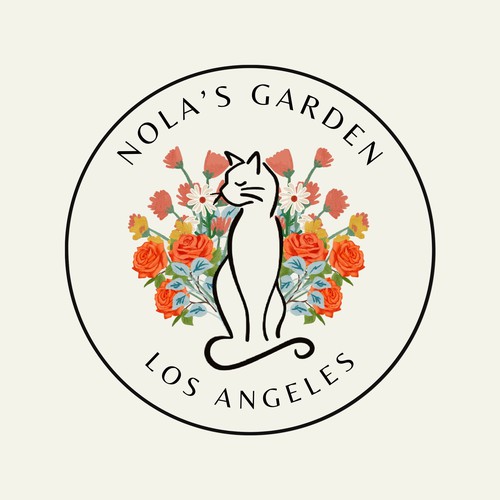 Flower shop logo