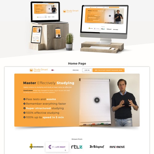 Landing page