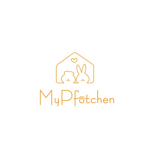 Cute Pet Store Logo