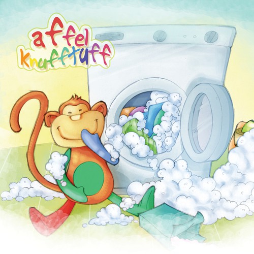 Illustration and book cover For Affer Knufftuff