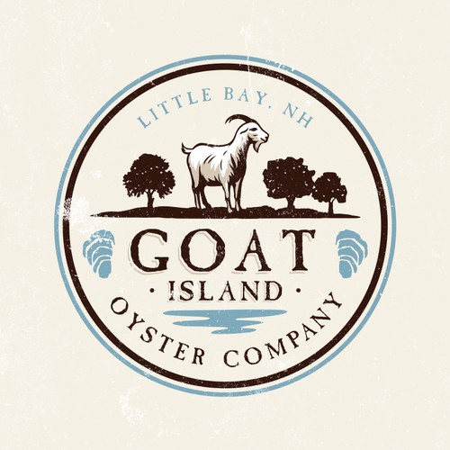 Logo Design for Small New Hampshire Oyster Farm