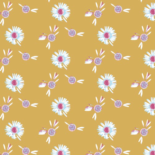 Mustard and FLowers