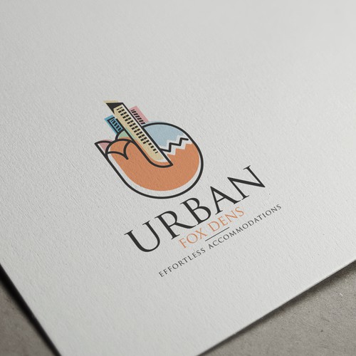 Logo Design Concept for Urban Fox Dens