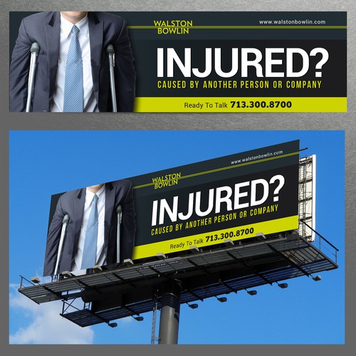 Injured Billboard