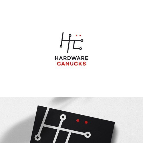 Logo for a YouTube tech channel