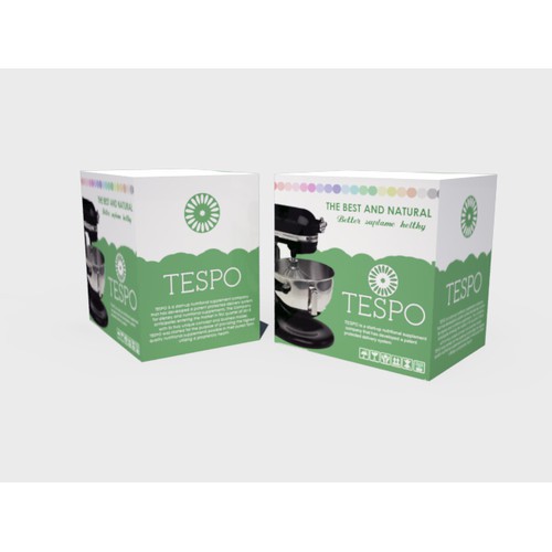 Create a Innovative Package for TESPO Dispenser