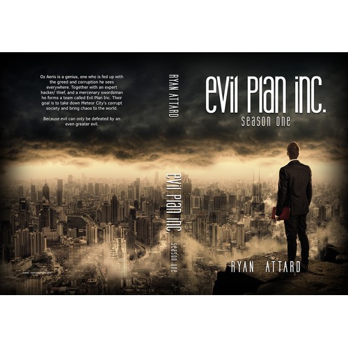 Evil Plan Inc. Season 1 - cover design contest
