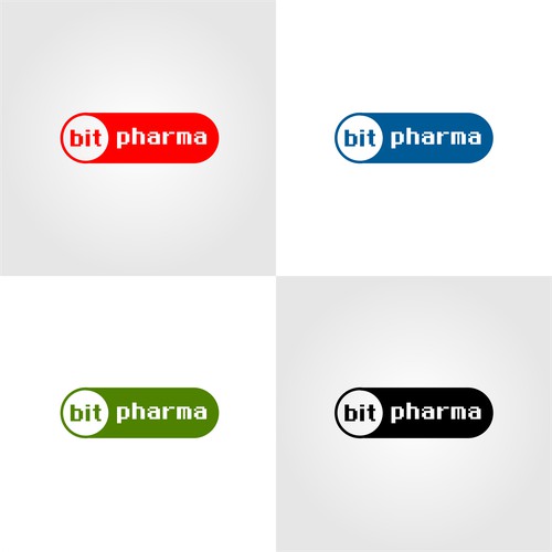 SImple logo Design for BitPharma
