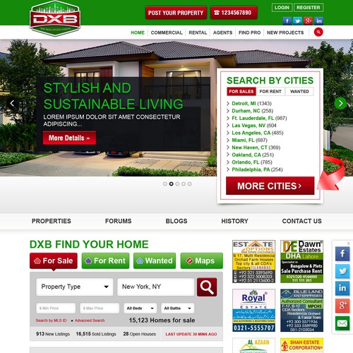 The launching of Best Real Estate Portal Brand & Franchise