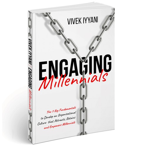 Book cover design for Engaging Millennials