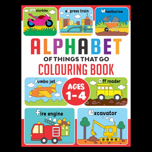 Alphabet Colouring Book