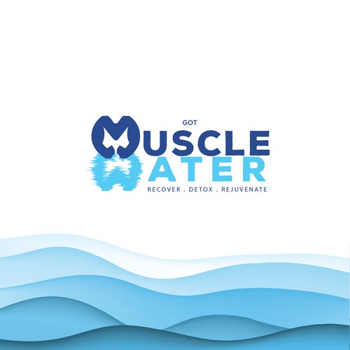 Logo design for Got Muscle Water