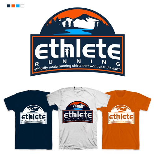 Design Logo Ethlete Running