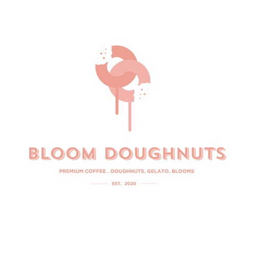 Bloom Doughnuts Logo Concept