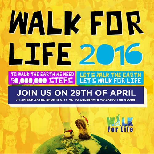 Walk For Life poster