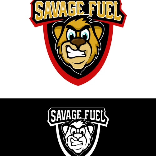 Cute but fierce bear cub logo wanted for Savage Fuel! Very detailed brief, take a look!