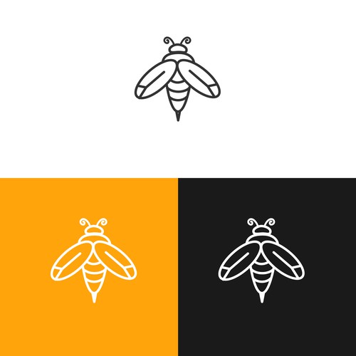 Bee minimalist