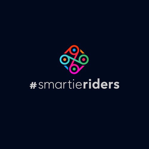 «Smartieriders» Cycling Team Logo