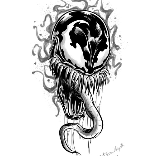 Venom tattoo