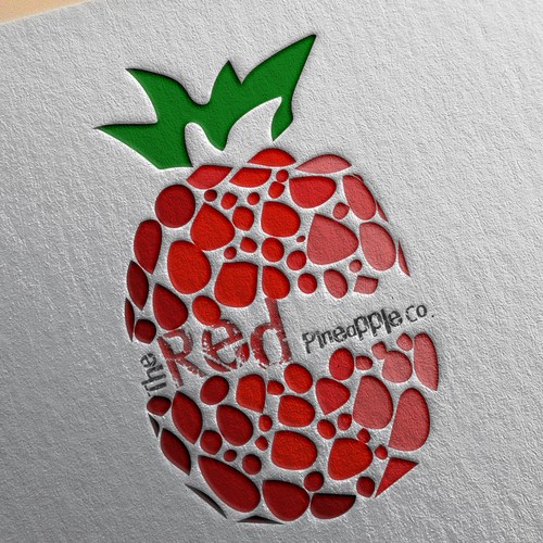 Brand logo concept for Red Pineapple