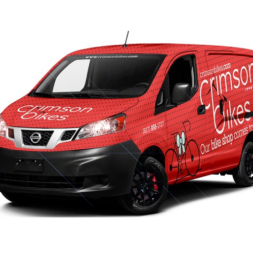 NISSAN NV200 | VAN WRAP DESIGN