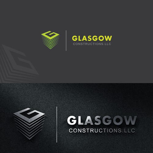 Glasgow Construction Logo Concept