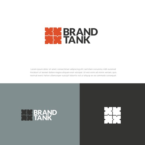 BRAND TANK LOGO