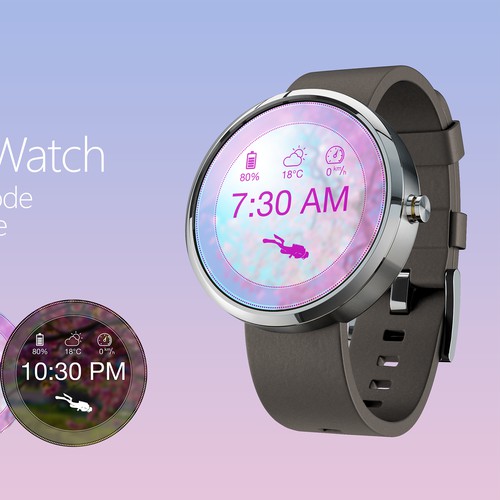 Iconic watch face design for smartwatches needed!