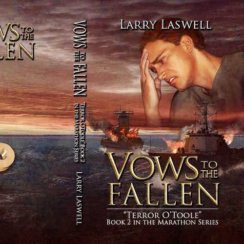 Vows to the Fallen, a book cover that evokes emotion.