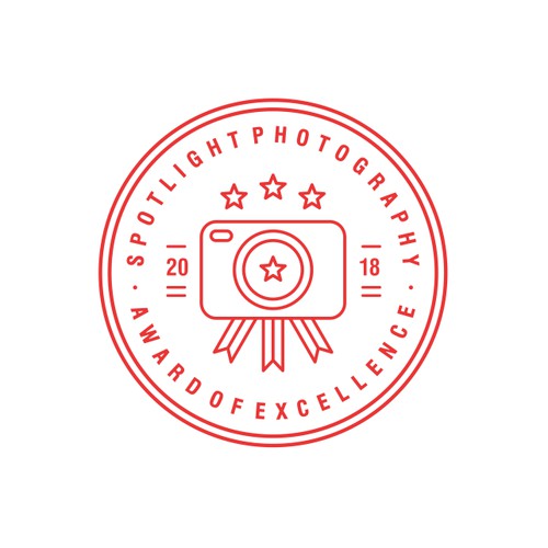 Logo for a photography awards