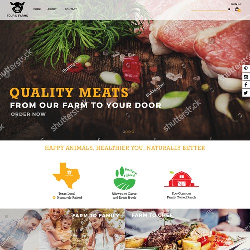 Food Industry Website