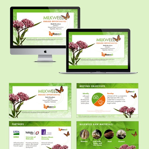 Powerpoint Template for Agricultural business