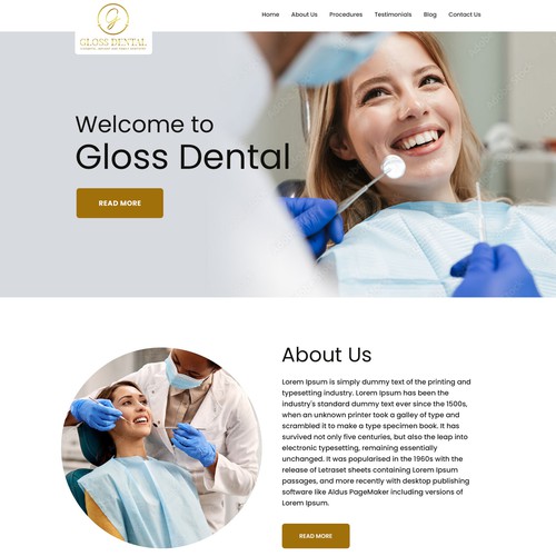 Website design