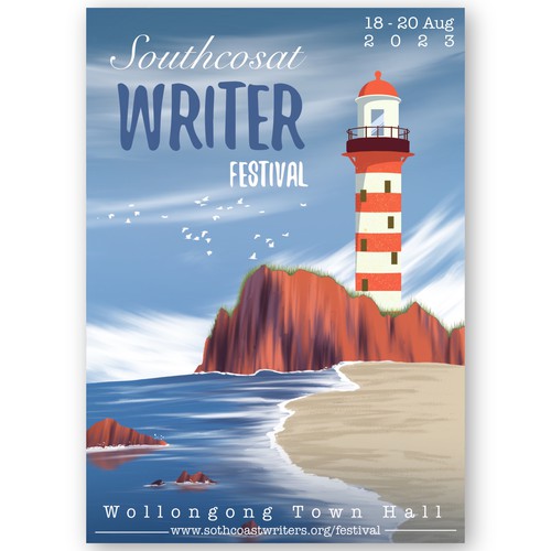 South Coast Writers Festival Poster