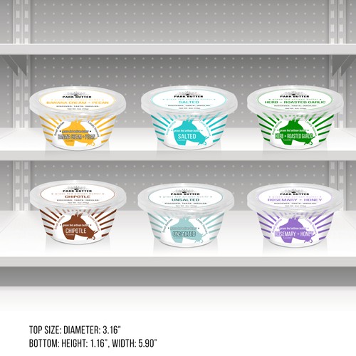 Product label for Parkbutter