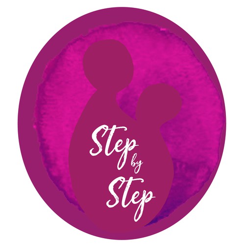 Logo for Step by Step (a not for profit that helps mothers and children)