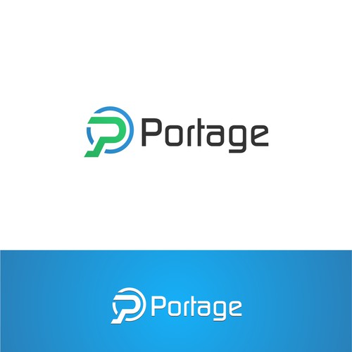 Logo for Portage - a social ROI and job creation company