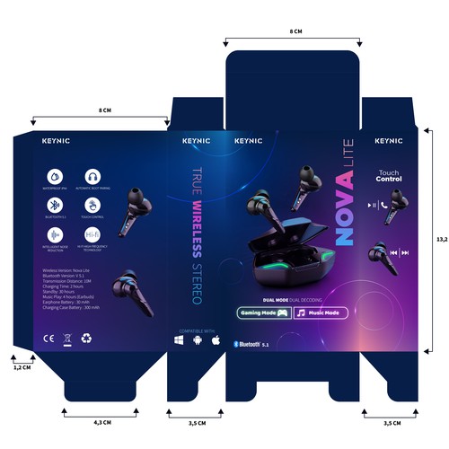 Earphone Packaging Design